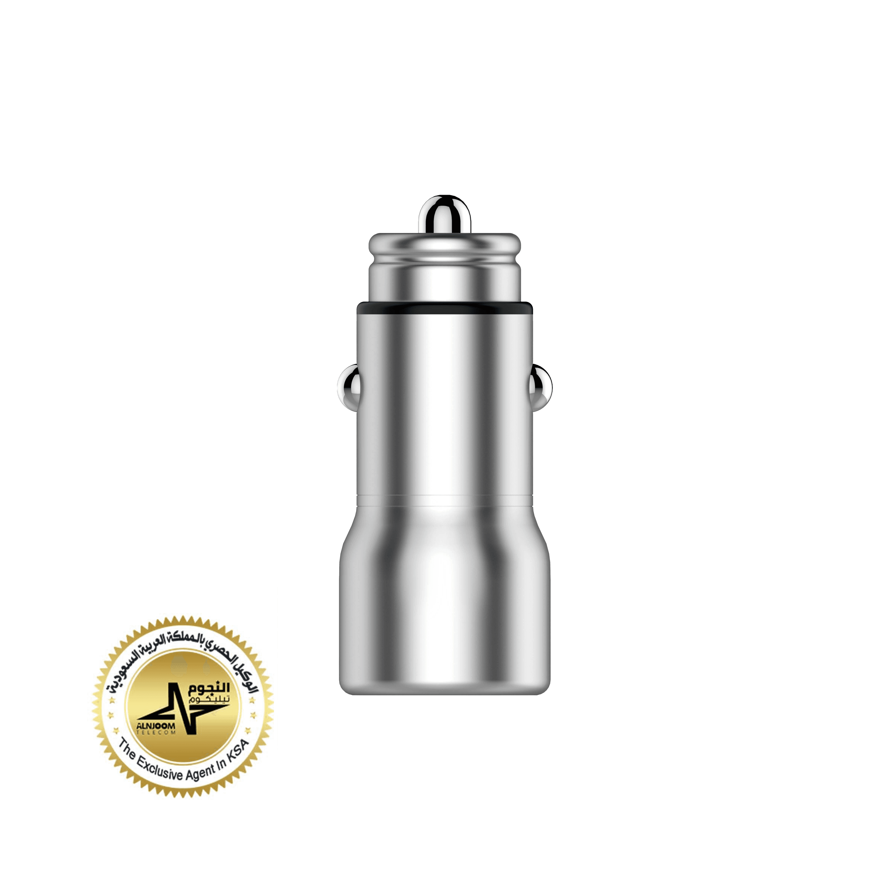 شاحن سيارة منفذين(USB) 40-وات